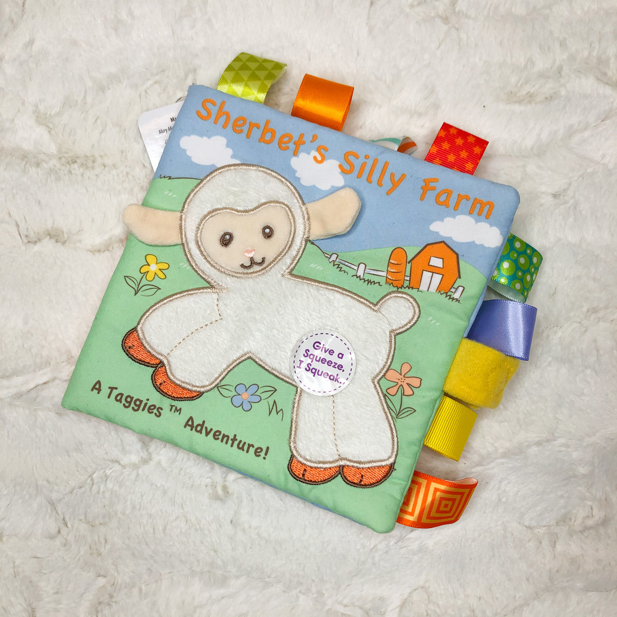 Taggies Sherbets Silly Lamb Soft Book – Skal Moon Boutique